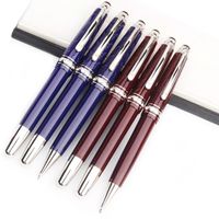 Luxus MSK-145 Stift Classique Blue and Brown Roller Ball Kugelschreiber Option Colletion Stifte für Geschenk