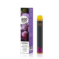 NOUVEAU DESIGNEMENT ELECTRONIQUE Cigarette en gros en gros Disposable Vape Pen Factory Supply 600 Puffs 10 couleurs bon goût