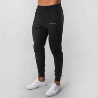 Black Casual Pants Men Joggers Slim Sweatpants Running Sport...