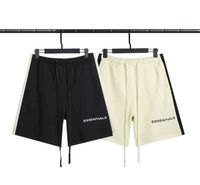 Designer Essentials Casual Shorts God Feel of Double Line California Stitched Letter Fog Men's and Women's Casual Pants
