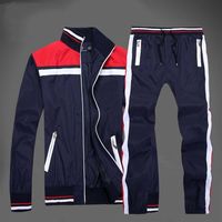 Designer Tracksuit Sportswear New Hip Hop Mens Tracksuit sports suit printing Mens Set 2PC clothes spring autumn hoodie272z