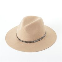 Retro Yün Fedoras Şapka Lady Sıraslı Trilby Panama Kız Açık Hissit Caz Vintage İngiliz Kış Sombrero 220513