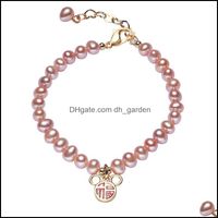 Link cadeia pulseira jóias pequenas contas de pérolas pulseira de água doce bela
