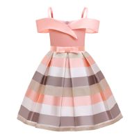 Новое прибытие девочка платье для детской одежды платья по случаю дня рождения