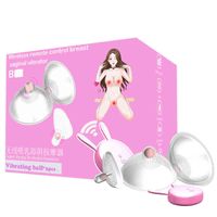 NXY Pump Toys Wireless Fernbedienungskontrolle Brustmassage Bruststimulator Erwachsener Erotikprodukte Weibliche Sex 220528