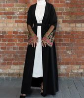 Ethnic Clothing Dubai Abaya Kimono Cardigan Muslim Women Dre...