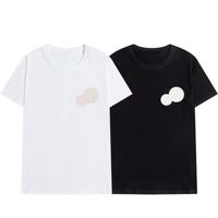 2022 Diseñador Bordado Bordado Camiseta Fashion Personalized Mujeres Camisetas de mujeres Luxury Femenino Blanco Blanco Alta Calidad Tamaño cómodo M-2xl