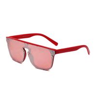 Sıcak Satmak Adam Güneş Gözlüğü Tasarımcı Kadın Güneş Gözlükleri Orijinal Gözlük Açık Shades Ayna Kaplama Baskı 9 Renkler Toptan Moda Lady Gözlük Erkekler Güneş Gözlüğü