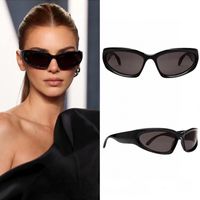 Swift oval güneş gözlükleri erkek tasarımcı süper ateş naylon rame 0157s aynı gelecekteki teknoloji duyu kadınlar güneş gözlüğü lazer logo sağ lens pist sporu gözlük