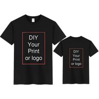 Designer personnalisé T-shirt pour femmes de la marque Po de diy po t-shirt t-shirt pour hommes de garçon de garçon d'été