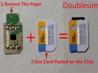3m Adesivo Double SIM SIM Double-SIM SIM Card V60.04 Cor preta 4G/5G para iPhone 6 6S 7 8 x xs xr xsmax 11 12 13