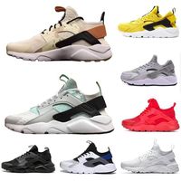 New Arrival Huarache 4.0 1.0 Running Shoes Mens Women OG Khaki Mint Green Grey Triple black White Red yellow Trainers Sneakers273S