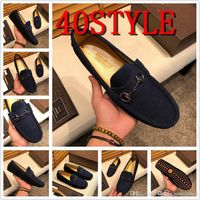 MM High Quality Designer Business Loafers Men Casual Slip on Shoes Genuine Leather Mens Shoes Luxury Brand Driving Office Formal Shoe 33