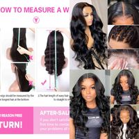 Nxy Wigs Transparent Lace Front Human Hair for Women Raw Indian Wavy 13x4 Body Wave Hd Frontal 4x4 Closure