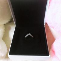 arrival Women princess crown Rings with Original Gift Box for Pandora 925 Sterling Silver CZ Diamond Ring Set3064