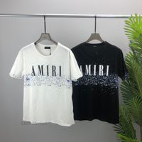 T-shirts Designer 2022 Amirs Spring and Summer Short Manches Homme Top Pullover Fashion Br Wo Style