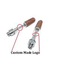OEM Design Customized Atomizers Wood Tip Ceramic Coil Cartri...