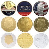 Trump Commemorative Coins Crafts Collection Ornaments US Ame...