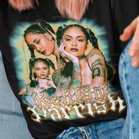Мужские футболки Kehlani Parrish рубашка футболка Tee Merch Unisex Vintage Graphic Bootleg Kehlanimen's