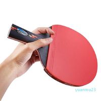 Whole- Long Handle Shake- hand Grip Table Tennis Racket Ping P...