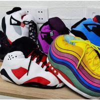 big sneaker slippers