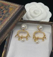 Women Trendy Designer Pearl Round Ball Charm Dangle Earrings...