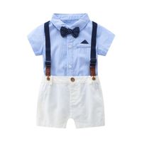 Clothing Sets Summer Style Toddler Boy Clothes Gentleman Sui...