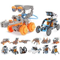 STEM 13 in 1 kreative eonale Solar -Roboter -Roboter -Spielzeugwissenschafts -Kit -Bausteine ​​Spielzeug für 810 Jahre alte Jungen 220715