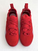 Ново-стиль красных подошва кроссовки мужские повседневные туфли ARPOODOR LOW TOP кроссовки, роскошные младшие шипы дизайнерские туфли из красных Spiked Mens Trainers высокое качество
