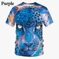 Men's T-Shirts Fashion Men Women Animal Casual T-shirt 3D Lion Printed Summer Cool T-shirtsMen's
