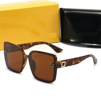 Fashion Designer Sunglasses Classic Eyeglasses Goggle Outdoor Beach Sun Glasses For Man Woman Optional Triangular signature Original Box 011