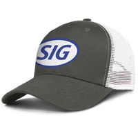 Sauer logo blue for men and women adjustable trucker meshcap fitted blank custom baseballhats sauer art emblems sign SIG logo236n