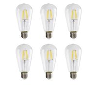 E27 ST64 LED Bulbs Vintage LED Filament Bulb Retro Lights 2W 4W 6W 8W Warm White AC110-240V