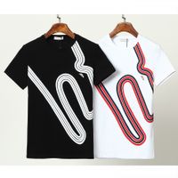 2022Summer T-Shirt Casual Herren und Frauen lose mit Buchstabenprint Kurzarm Top Fashion T-Shirt Größe M-3xl