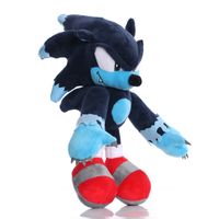 Вечеринка Sonic Sonic The Werehog мягкая кукла мультфильм мультфильм животных фаршированные плуше плюше игрушки рождественский подарок для детей