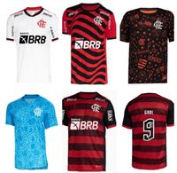 2022 2023 Flamengo Soccer Jerseys David Luiz Diego E.Ribeiro Gabi de Arrascaeta Gabriel B. Football Jersey Gerson B.Henriqu