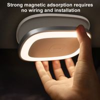 USB Charging No Glare For Reading Easy Use Universal Interior Exterior Car Ceiling Roof Light Beacon Truck 35 LED Strobe Lamp