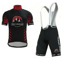 2023 Pro Team Rocky Mountain Cycling Jersey Ropa Ropa Ciclismo 100% Poliéster Clama barata-China con pantalones cortos de gel Coolmax
