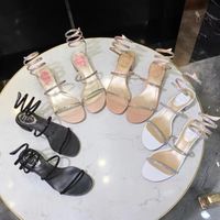Tacones de dise￱ador Sandalias de mujer de alta calidad Diamante Pendiente Sexy Party Wedding Dress Zapatos