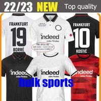 22 23 Eintracht Frankfurt soccer jersey cup league final BUD...