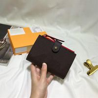 Original Luxurys Designers ladies coin Wallets Cowhide Monograms Empreinte leather fold purse credit card holder bag purses with b214e