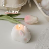 Bunny Scent Candle Creative Home Birthday Finishing Handmade Gifts