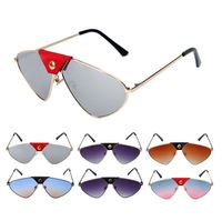 Sunglasses Luxury Women Men Eyewear Steampunk Retro PU Leath...