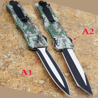 BM C07 HK Combat survive Camouflage D A AUTO knives 440 stainless steel blade Pocket knife with nylon sheath and retail box A07 61276v