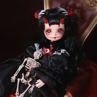 Dolls Tiny BJD Doll 1 6 Art Toys for Girl Halloween Skeleton...