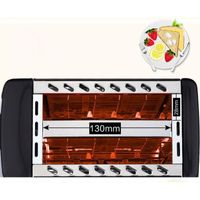 Bread Makers 2 Slice Toasters With 6 Shade Settings Stainles...