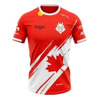 G2 Spain Team Jersey 2021 New National ESports Supporter T-Shirt League Of Legends E-Sports Uniform Shirt