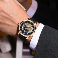 Wristwatches Automatic Mechanical Watch Men' s Luxury Cas...