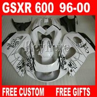 Corona Extra fairing kit for SUZUKI SRAD GSXR600 96 97 98 99 00 GSXR750 fairings white gsxr 600 750 1996 1997 1998 1999 2000 8J4F275J