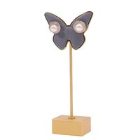 Jewelry Pouches, Bags 634C Metal Butterfly Earrings Stand Ho...
